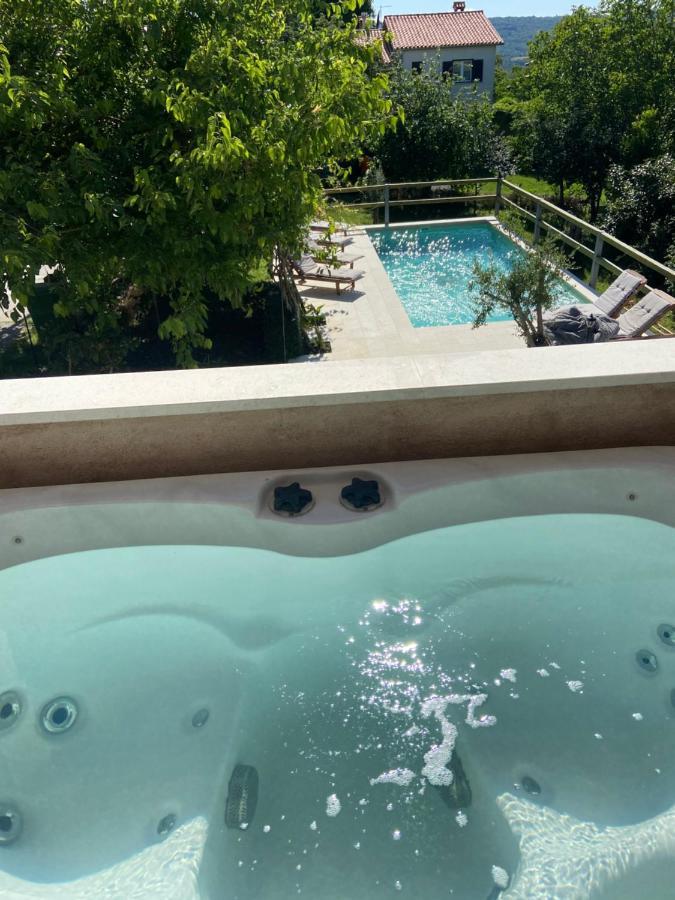 Wellness House Oliva With Heated Salt Water Pool, Sauna & Jakuzzi Labin (Istria) Exterior foto